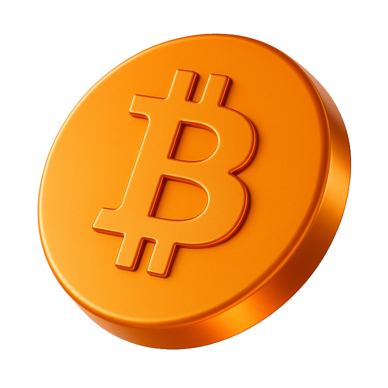 Flying Bitcoin logo